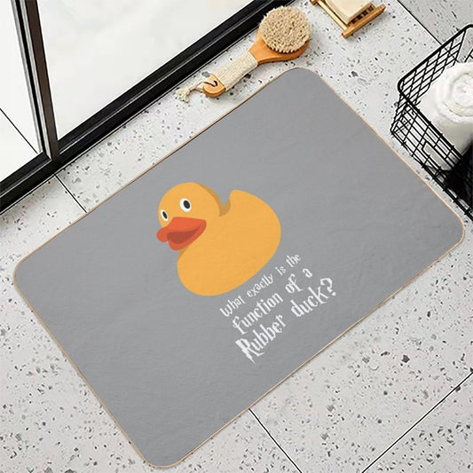 Function of A Rubber Duck Bath Mat