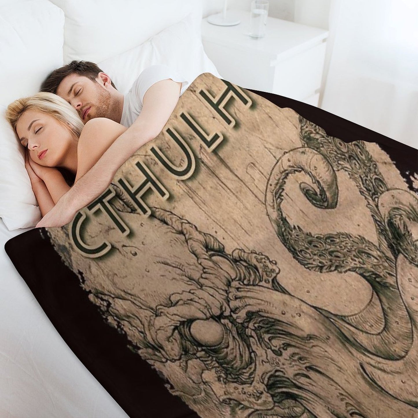 Cthulhu The Ancient Throw Blanket