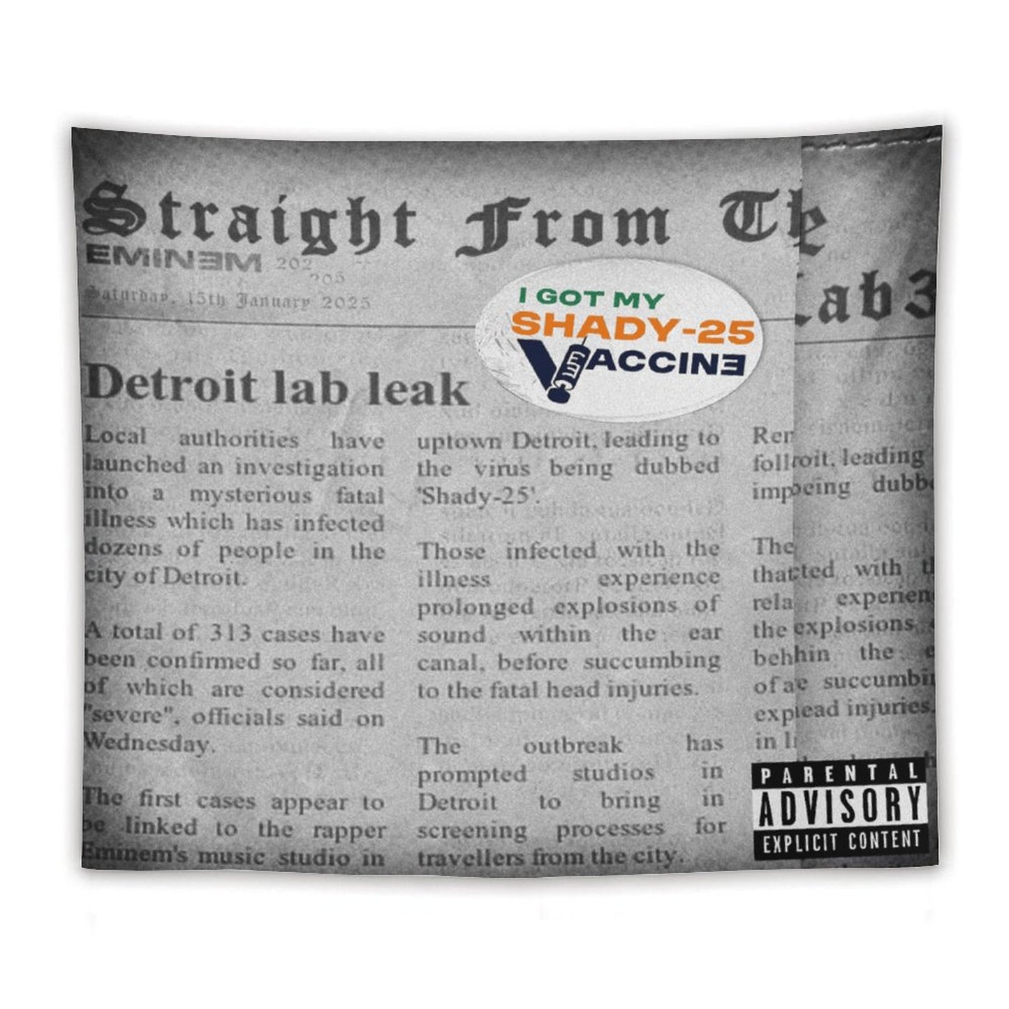 Straight From The Lab 3 Tapestry