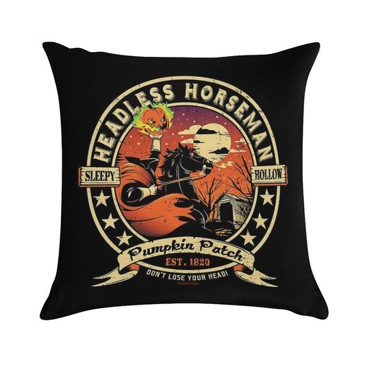 Don't Lose Your Head Now Soft Luxury Feel Throw Pillow
