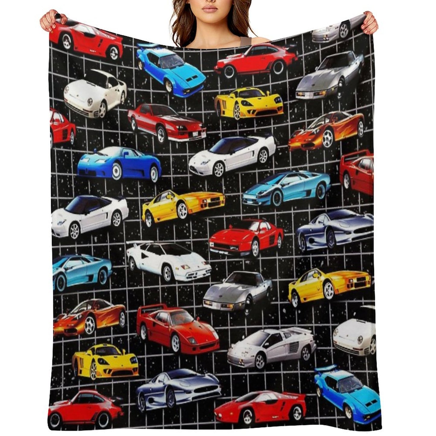 Dream Cars Throw Blanket