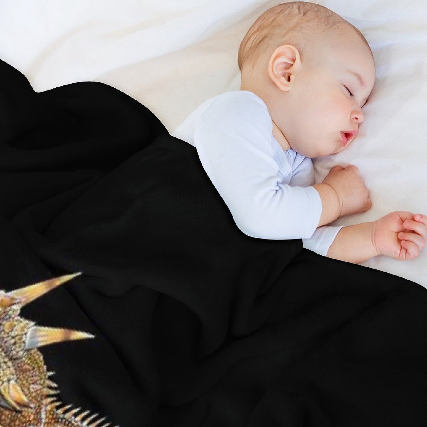Horned Lizard Throw Blanket