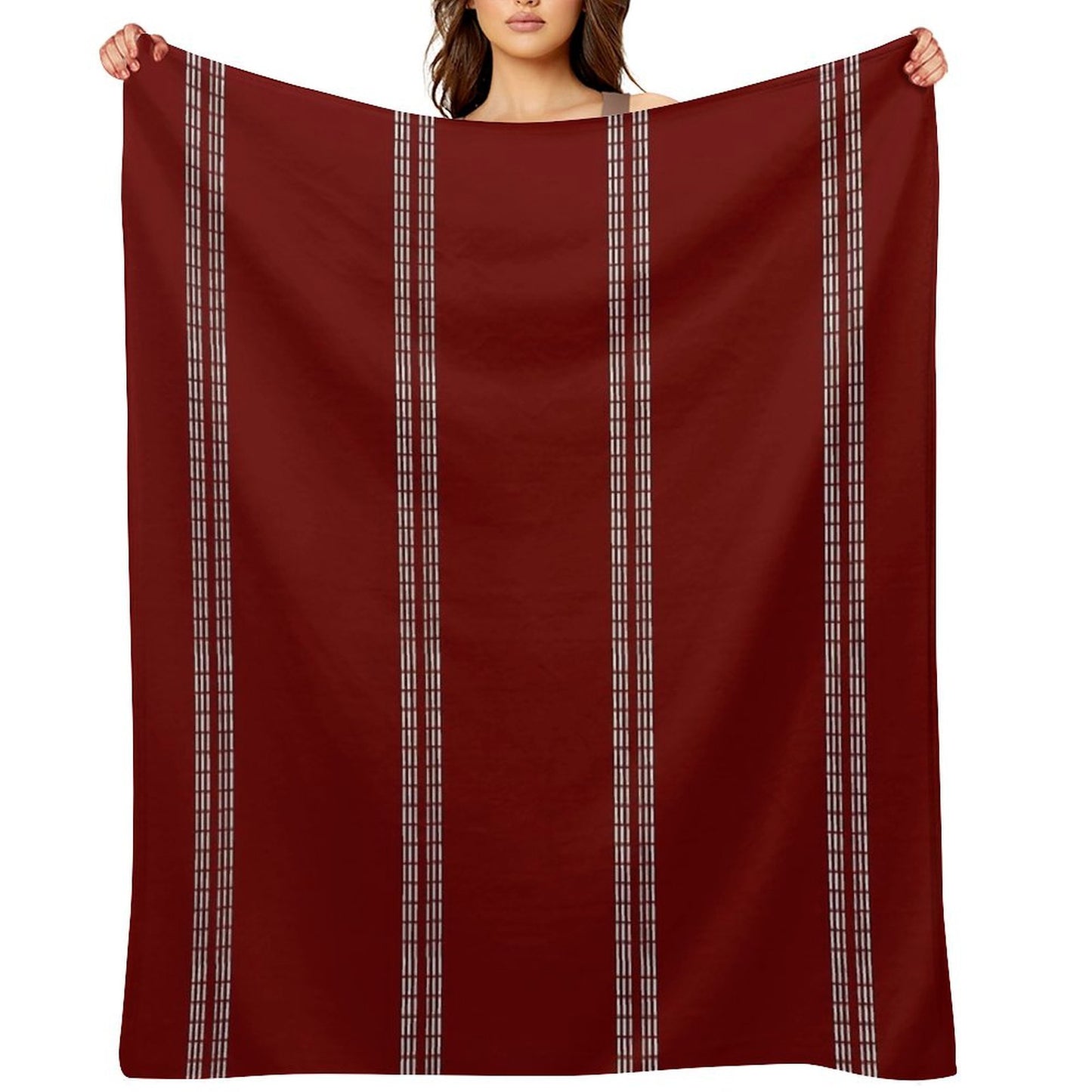 RED BALL CRICKET Throw Blanket