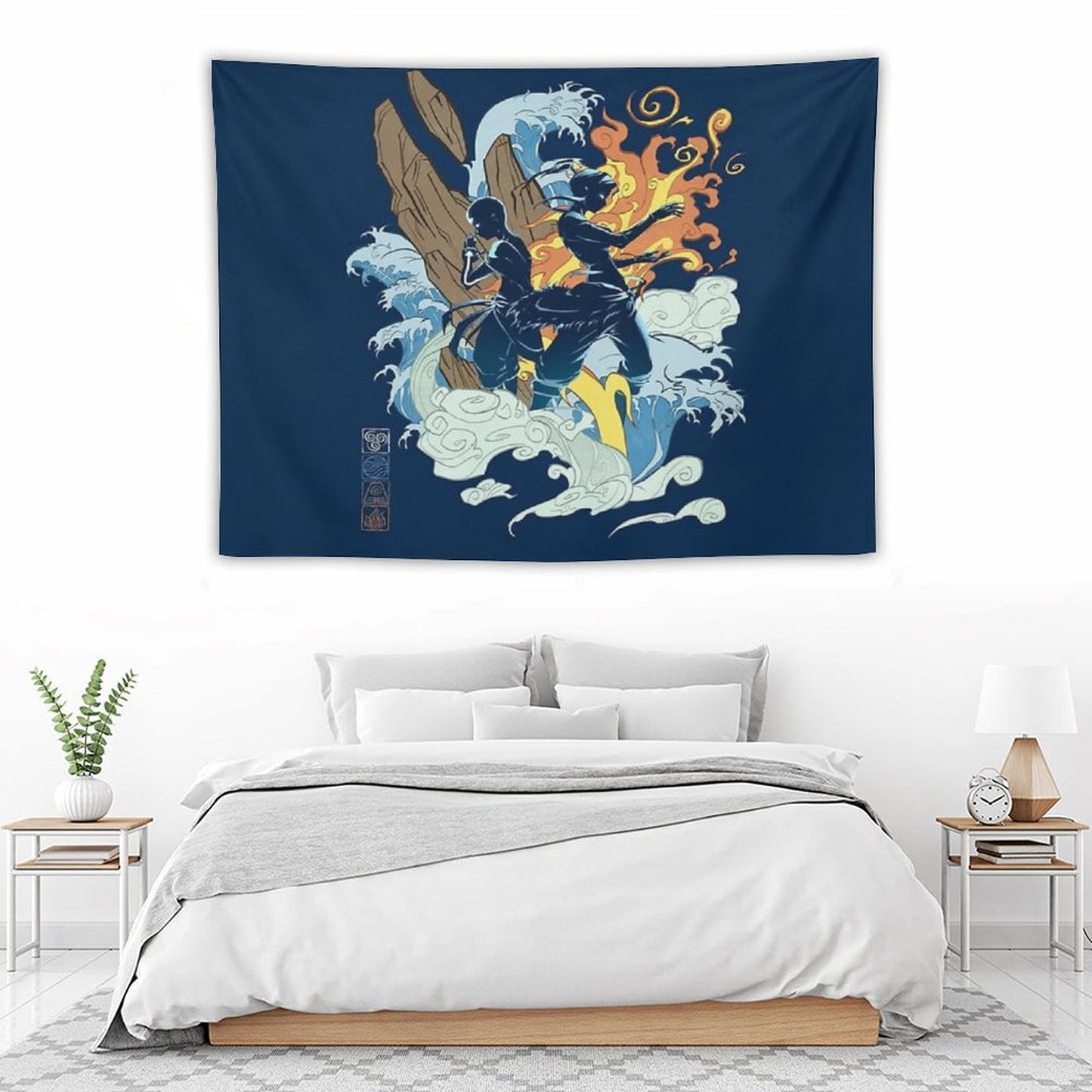 Two Avatars Tapestry