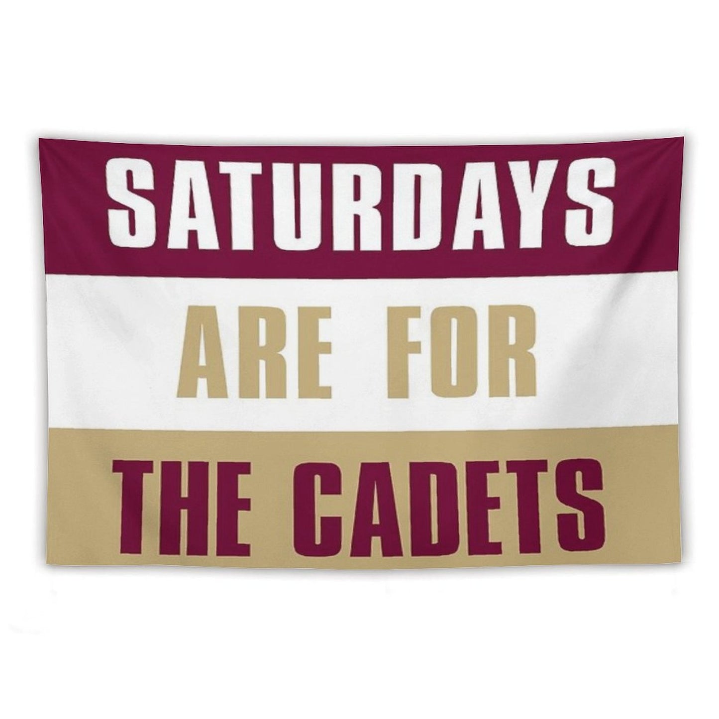 Saturdays Are for The Cadets, Norwich University – The Military College of Vermont Tapestry