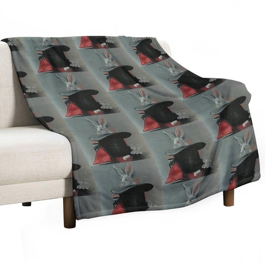 The Magician's Wares Throw Blanket