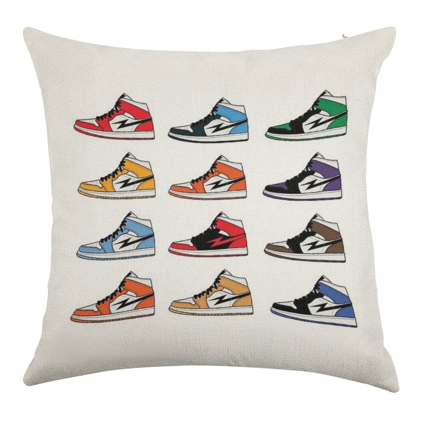 Air Jordan I (1) Pack Linen Throw Pillow Cover