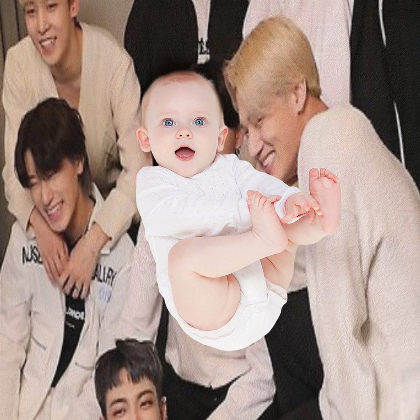 Ateez Anniversary Throw Blanket