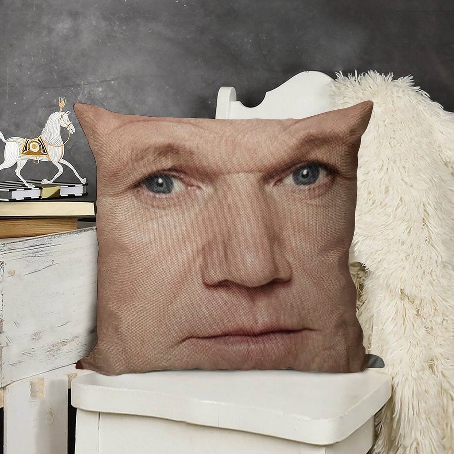 Gordon Ramsay Linen Throw Pillow Cover