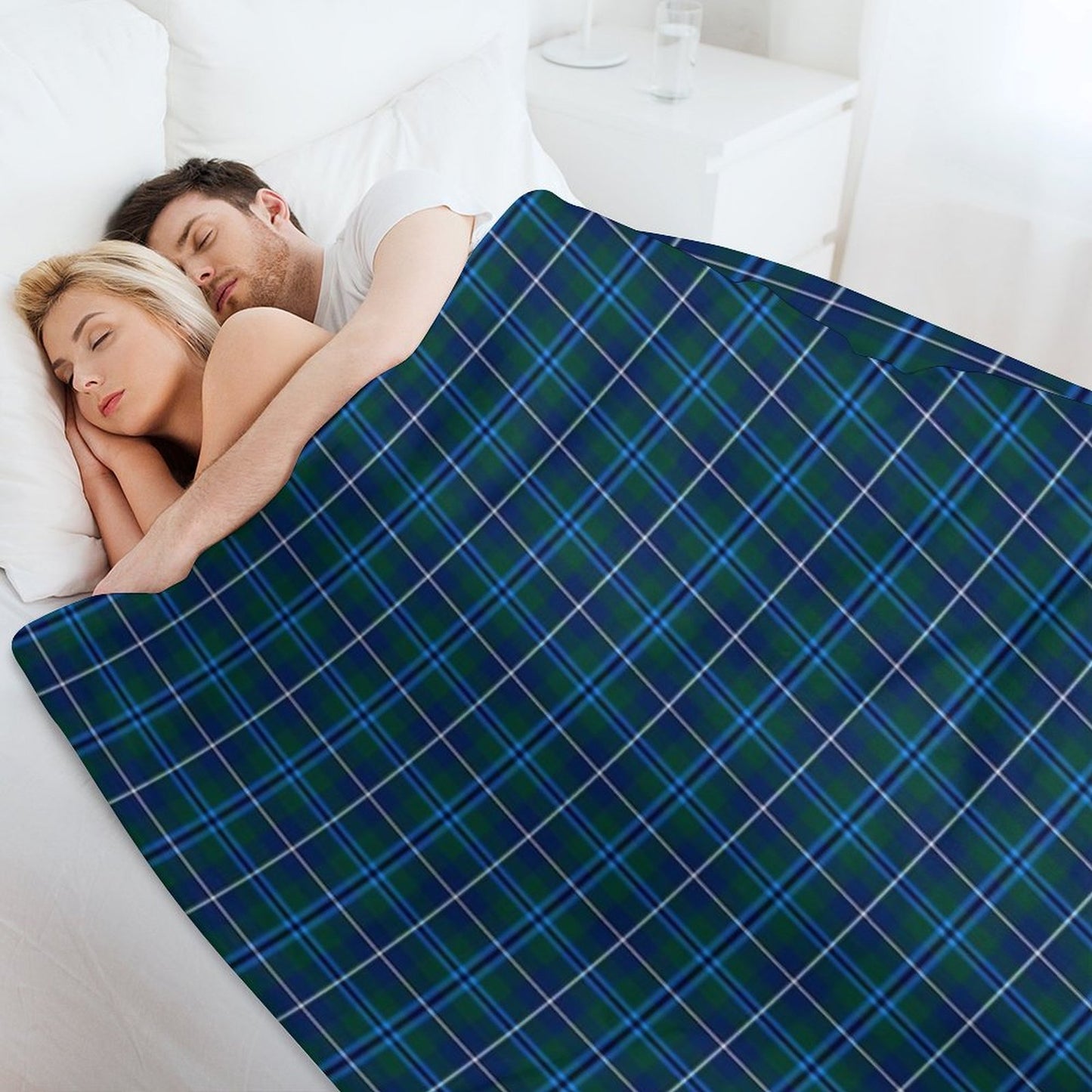 Clan Douglas Tartan Throw Blanket