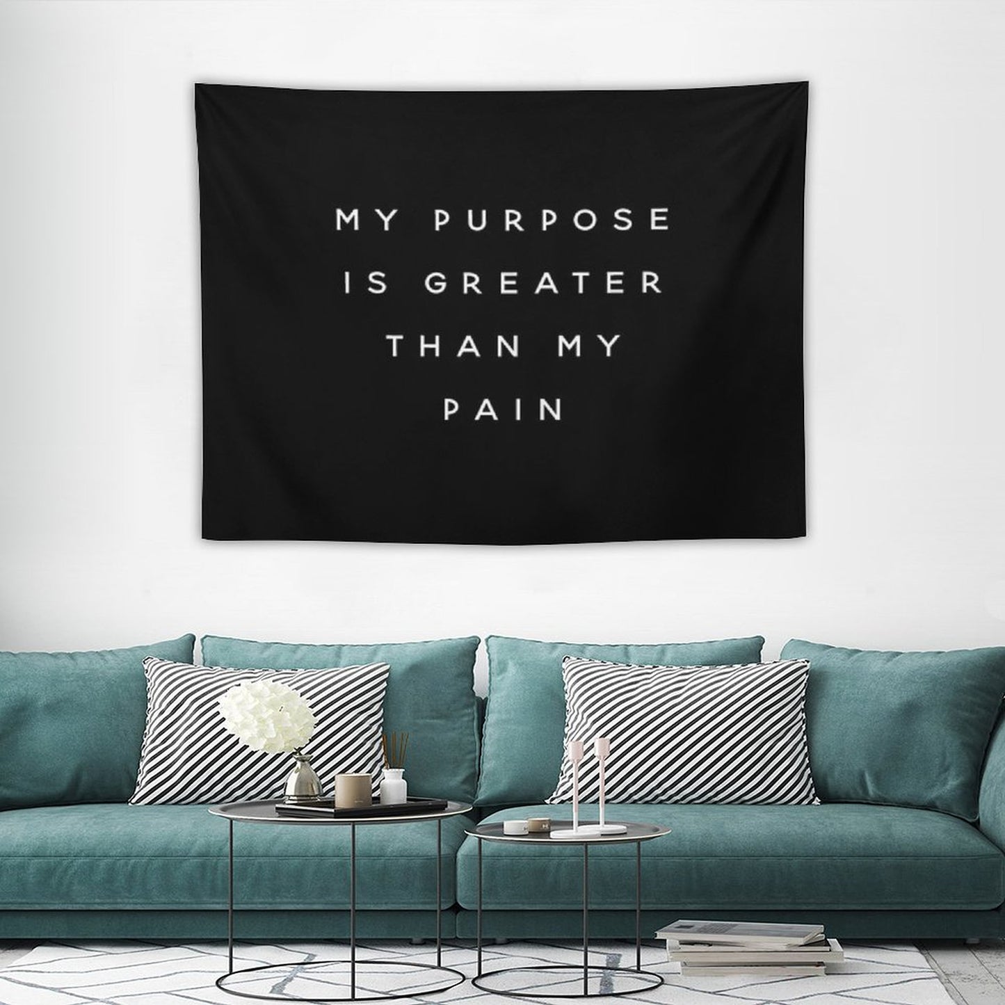 My Purpose Is Greater Than My Pain Tapestry