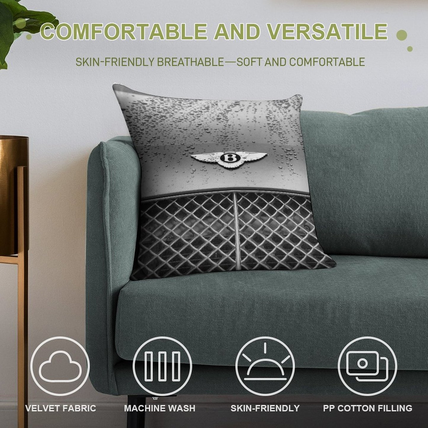 Bentley Grill Soft Style Accent Throw Pillow