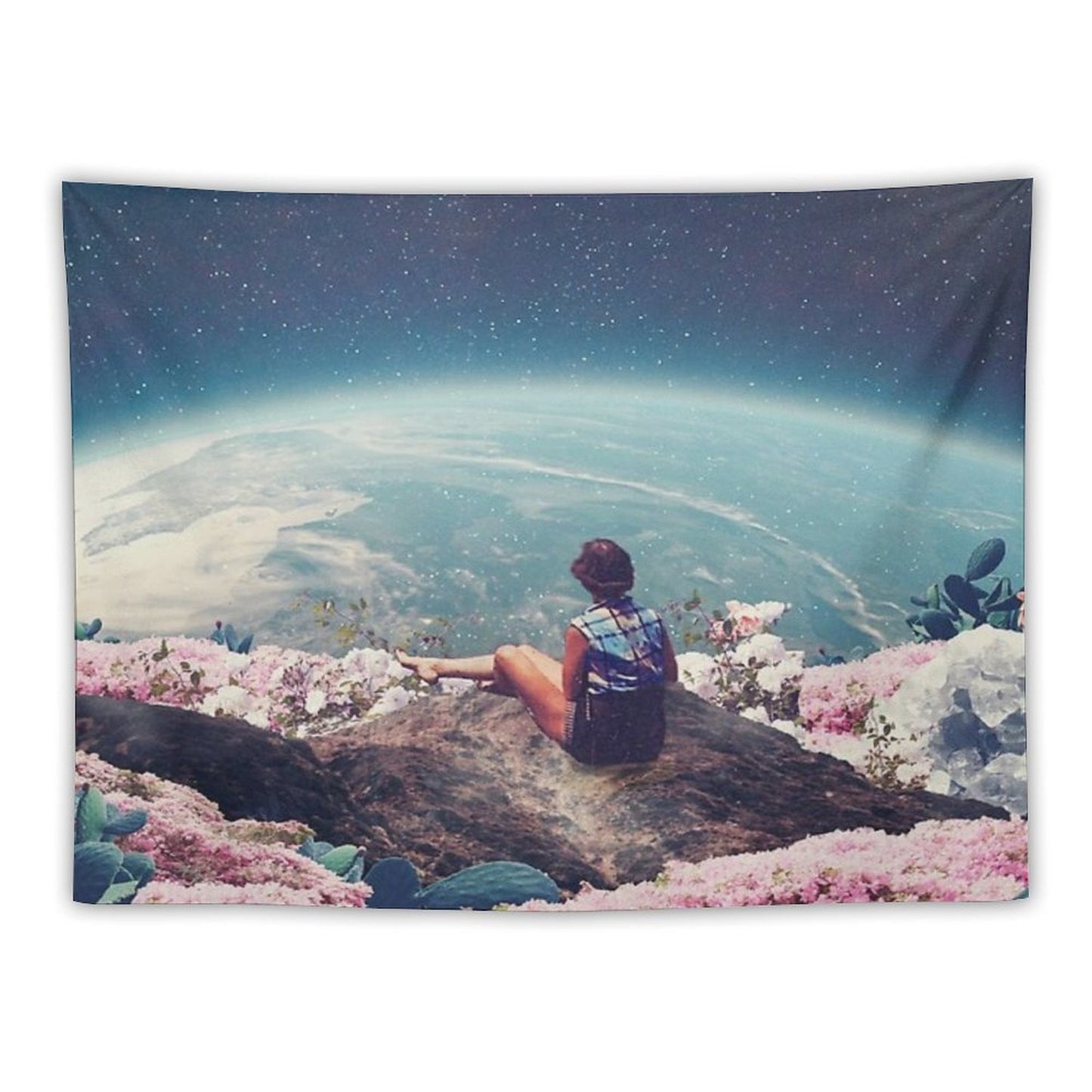My World Blossomed When I Loved You Tapestry