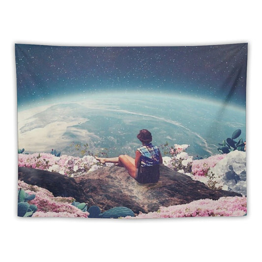 My World Blossomed When I Loved You Tapestry