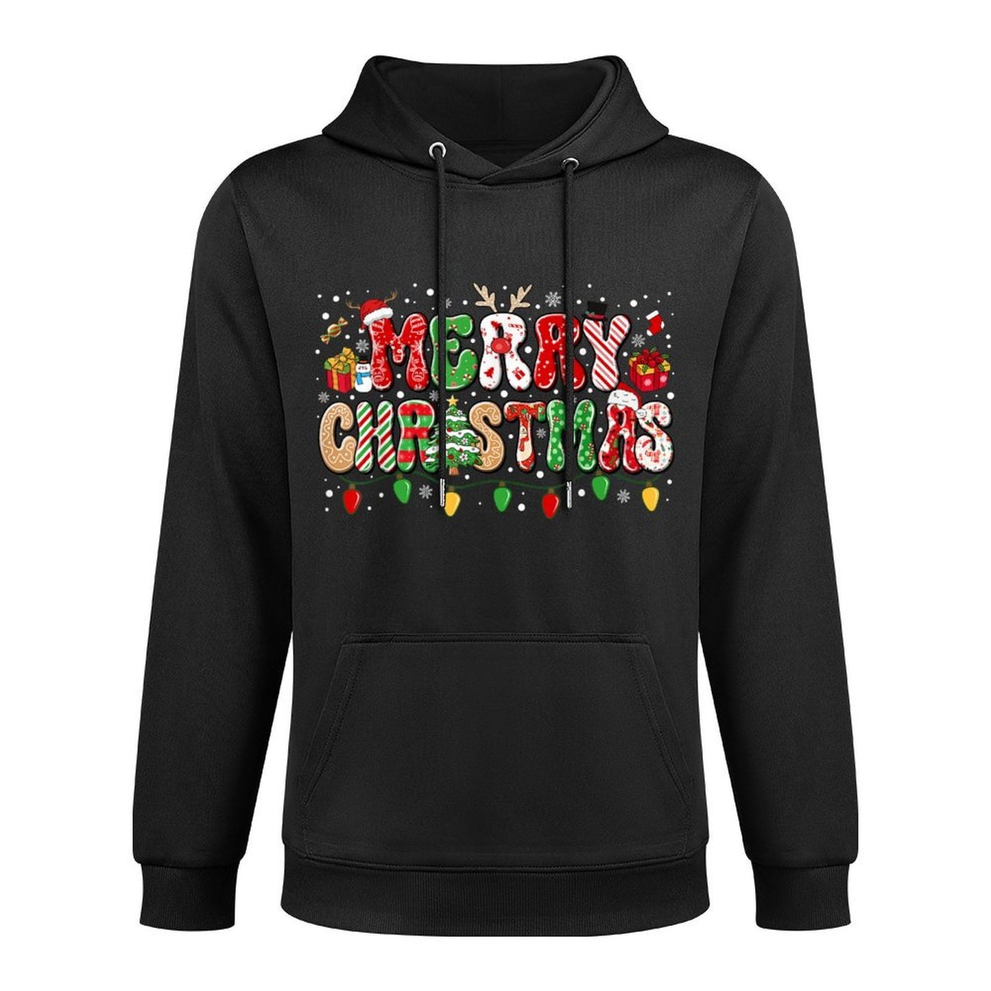 Merry Christmas Family Funny Christmas Women Men Xmas Kids Easy Care Hoodie