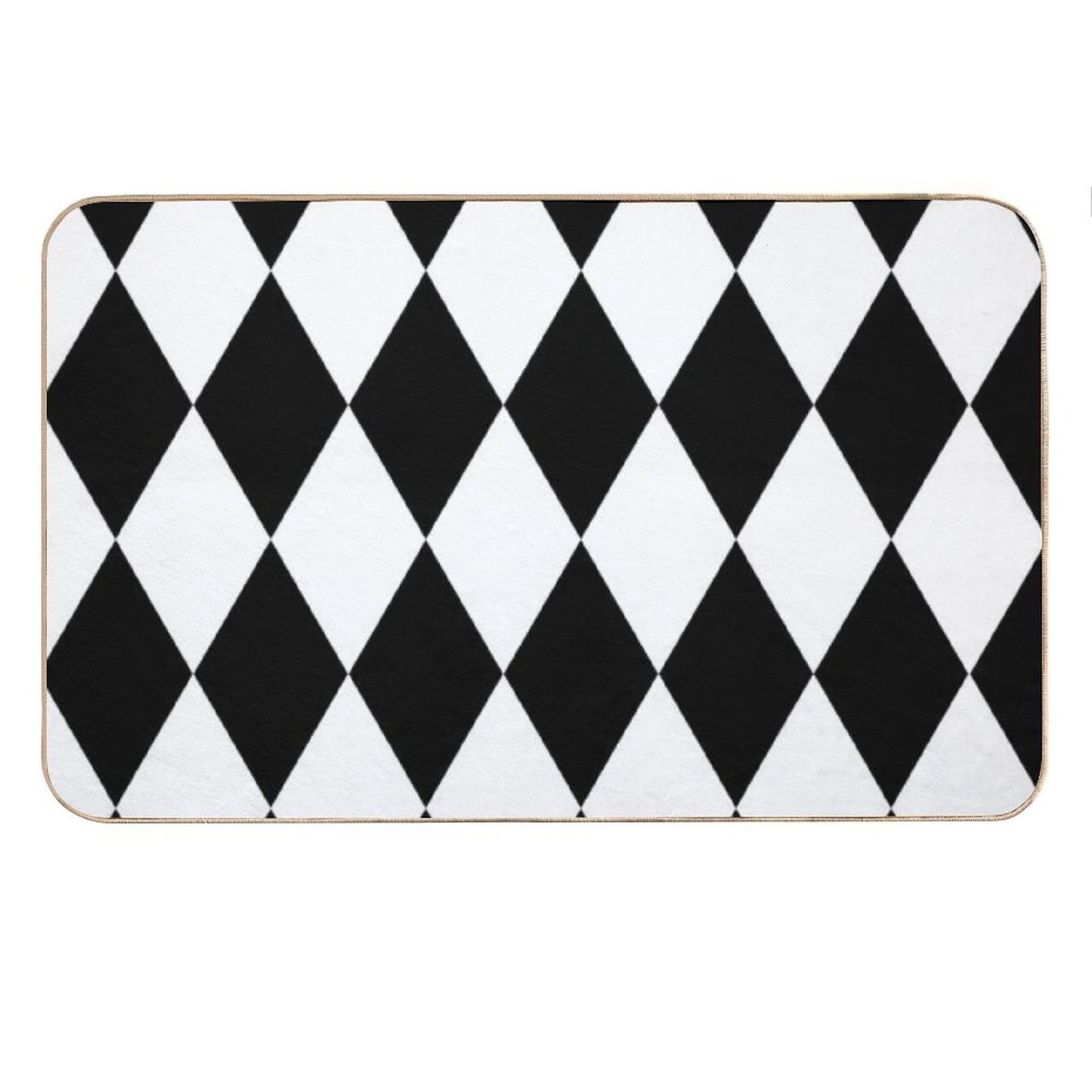 Harlequin Diamonds Bath Mat