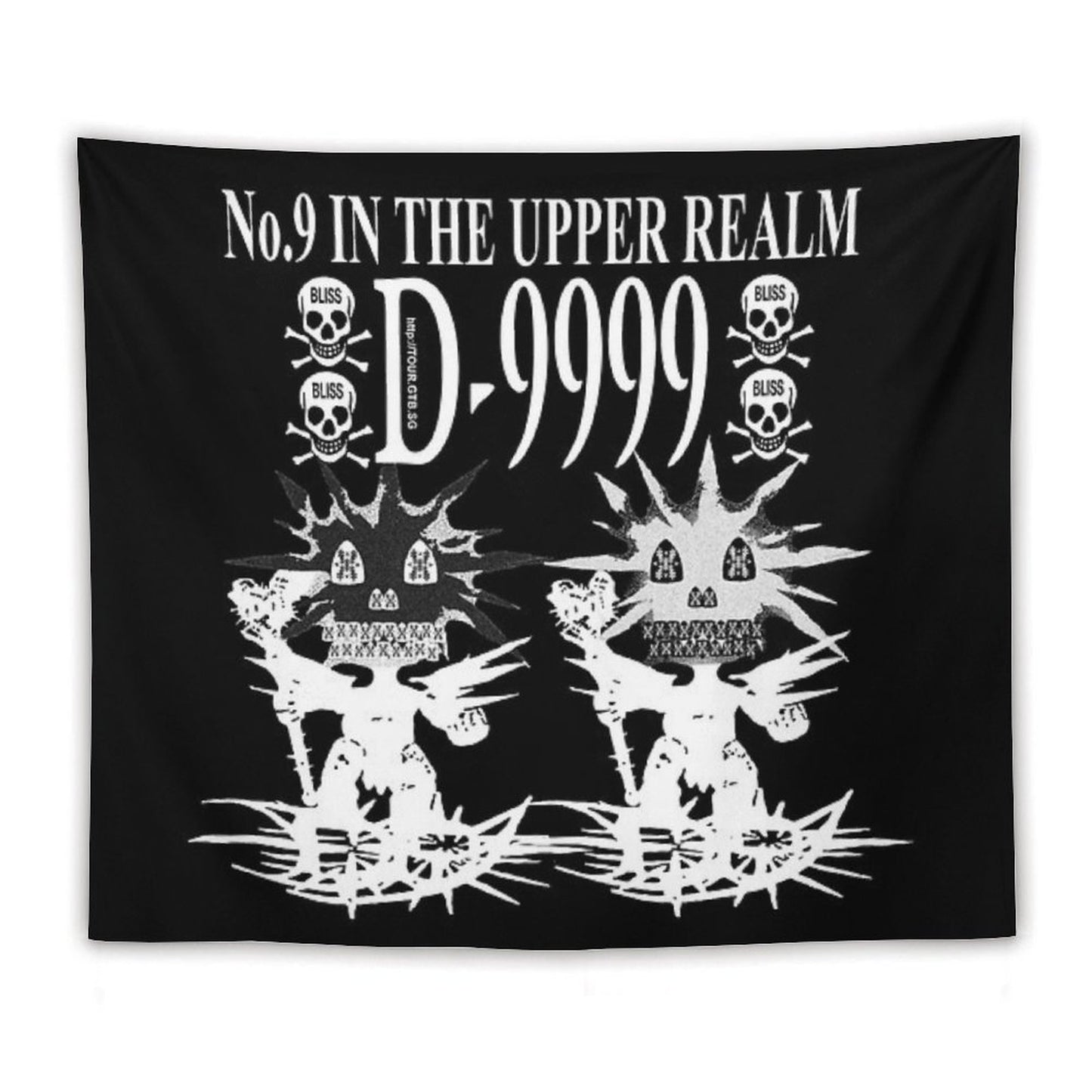 Drain Gang No.9 IN THE UPPER REALM INV Tapestry