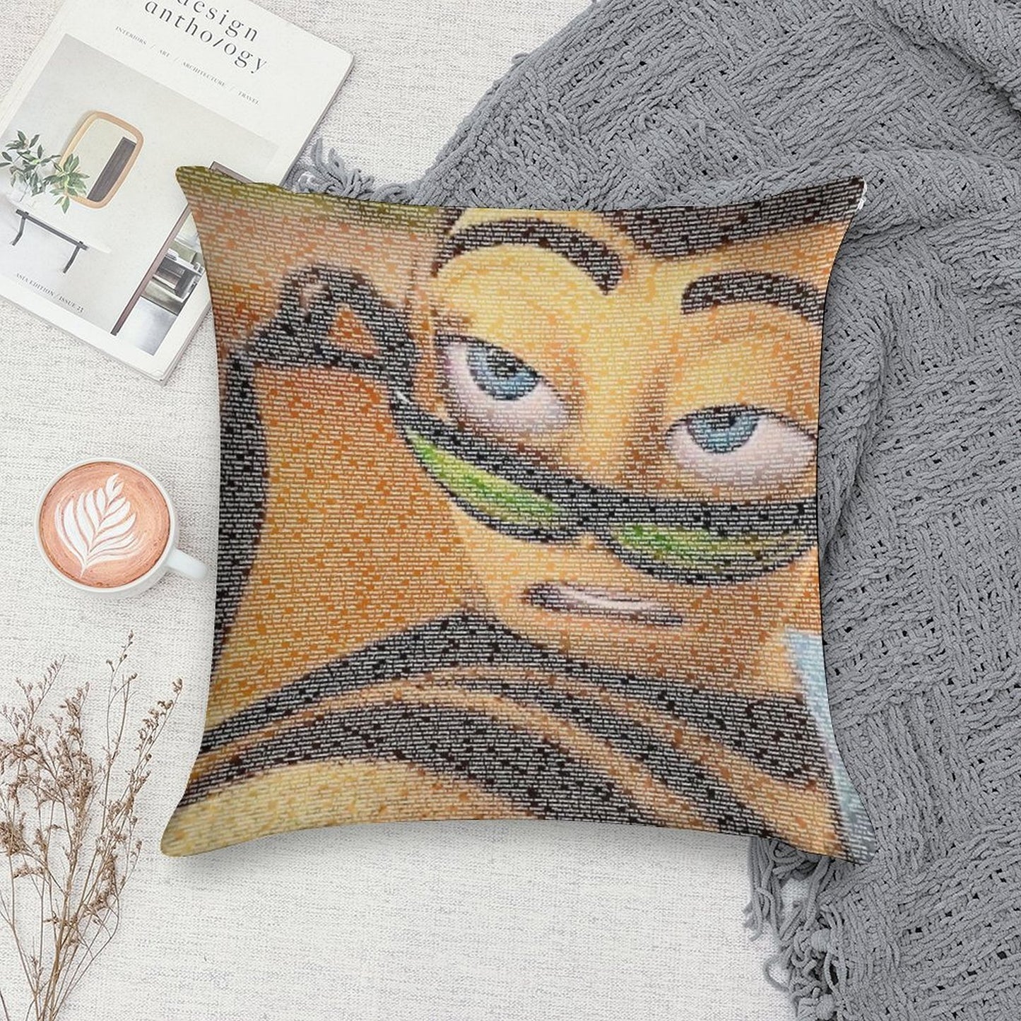 Barry B Benson IS The Bee Movie Script Soft Gift Ready Throw Pillow