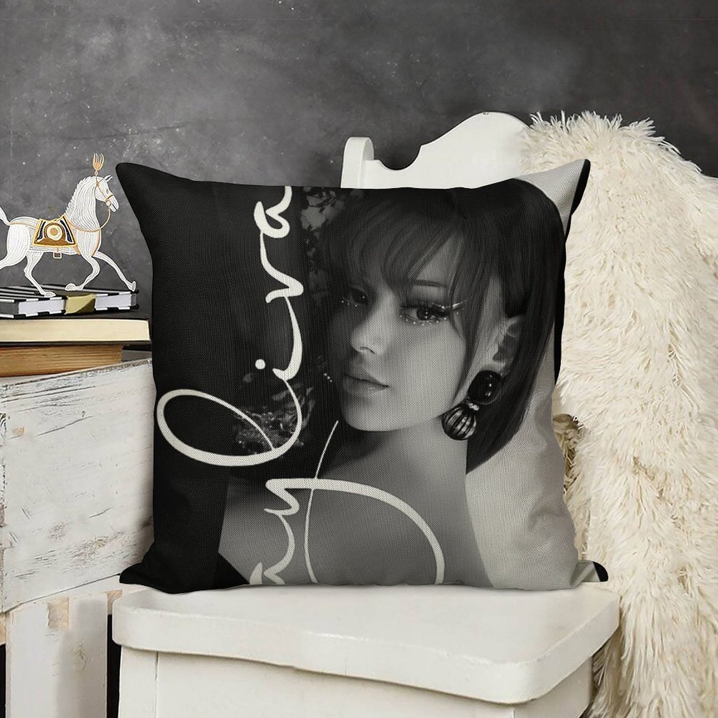 Ayliva Linen Throw Pillow Cover