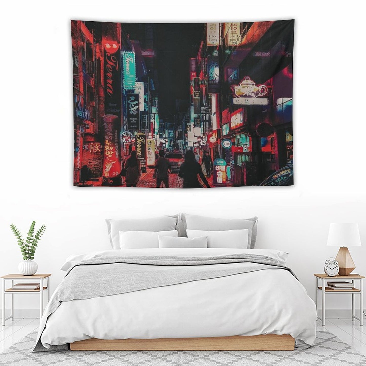 Retro Nights Tapestry