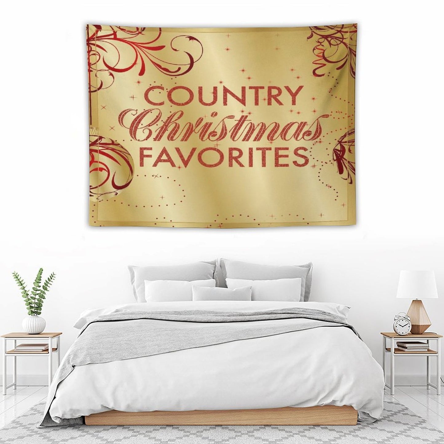Country Christmas Favorites Tapestry