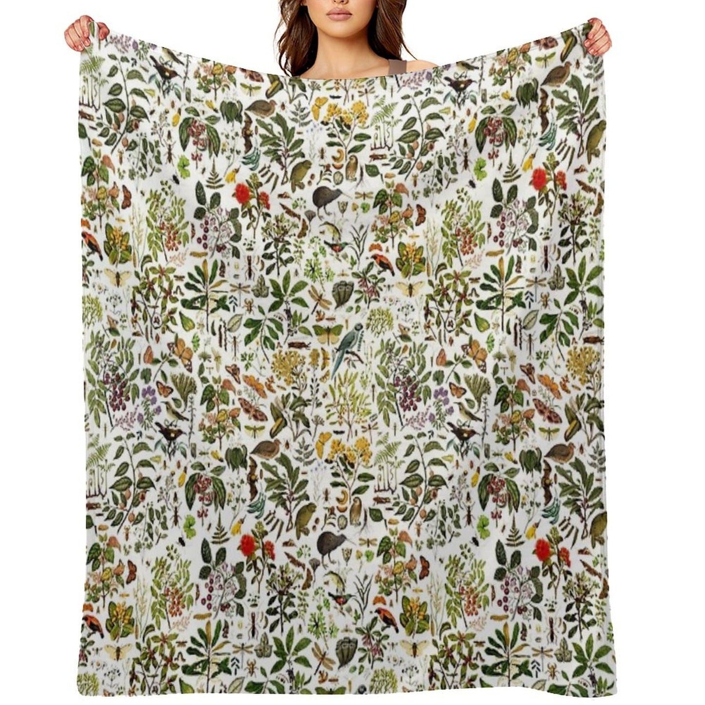 New Zealand Biology Throw Blanket