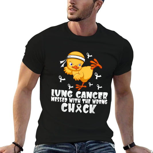 Lung Cancer Messed With The Wrong Chick T-Shirt