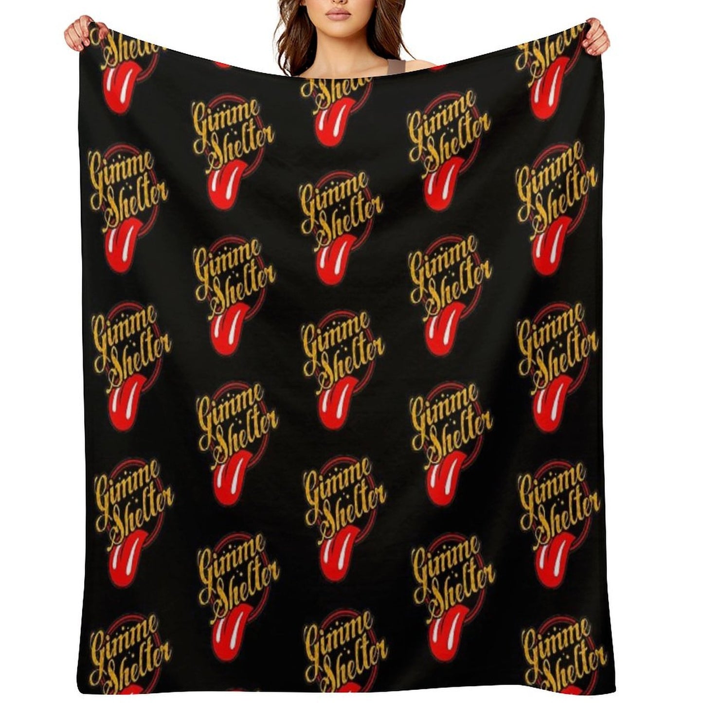 Gimme Shelter Throw Blanket