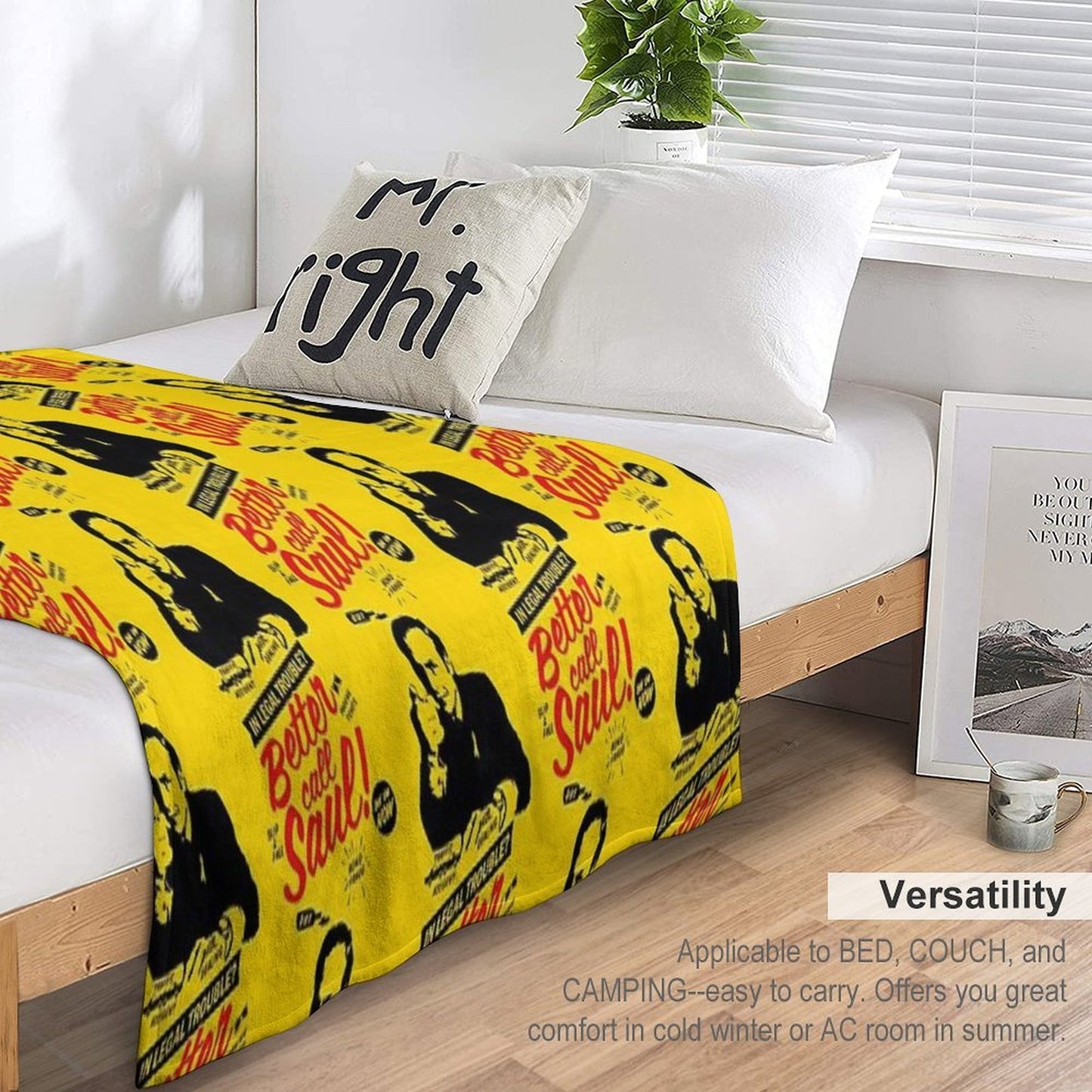 Better Call Saul Goodman Throw Blanket