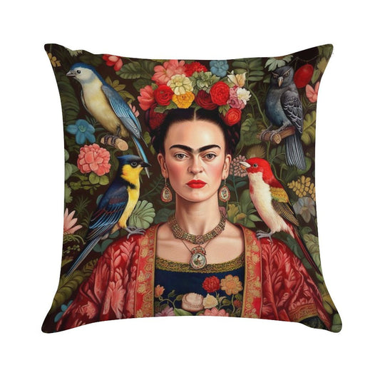 Frida Kahlo 7 Soft High-Density Material Throw Pillow