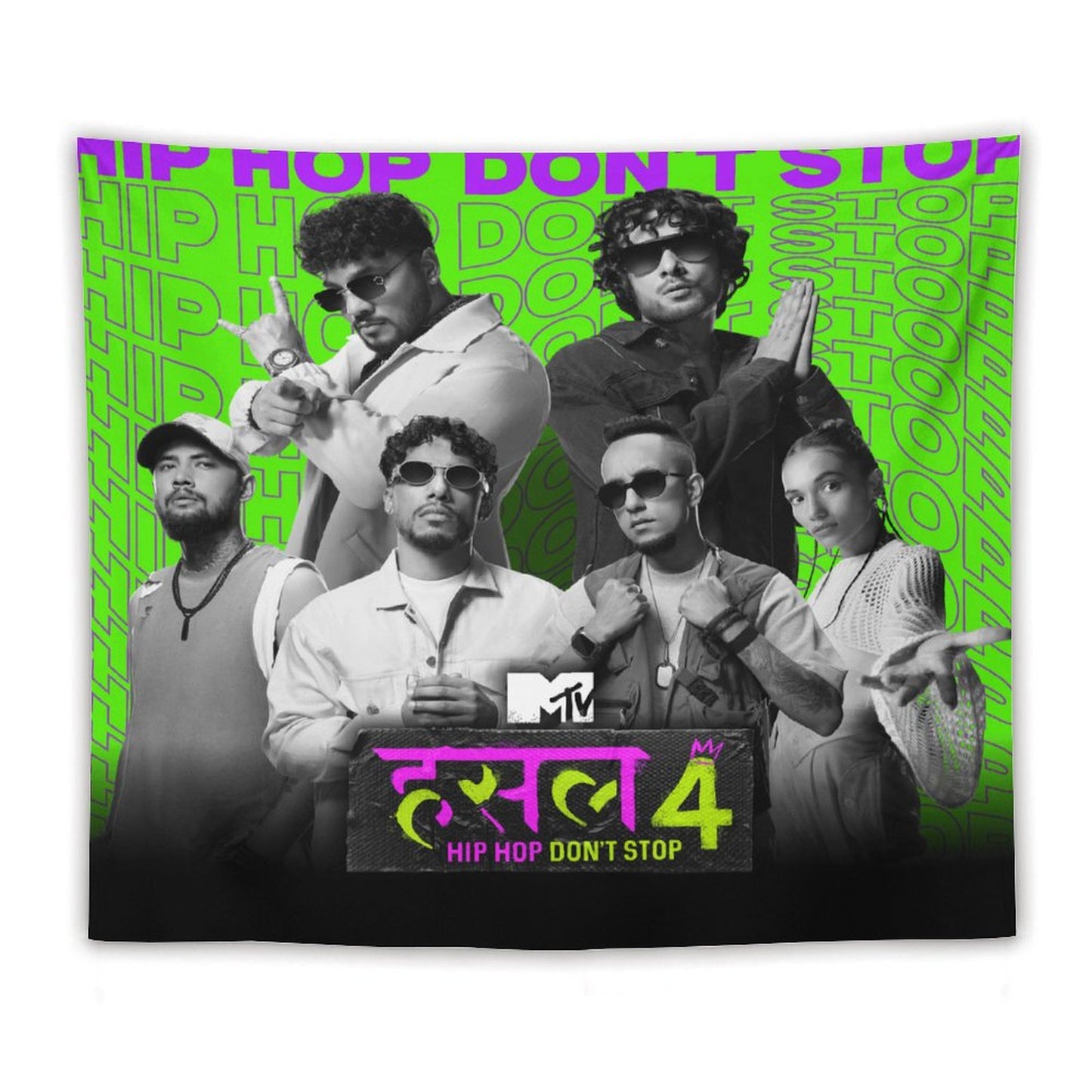 MTV Hustle 4 Tapestry