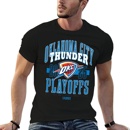 NBA Official Oklahoma City Thunder 2025 Playoffs Showtime T-Shirt