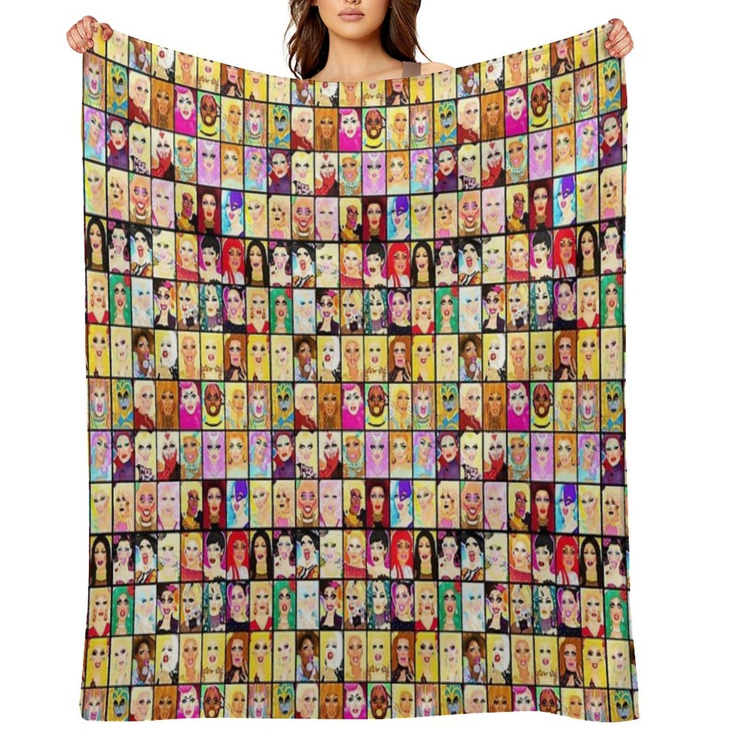 LIFE IS A DRAG Throw Blanket
