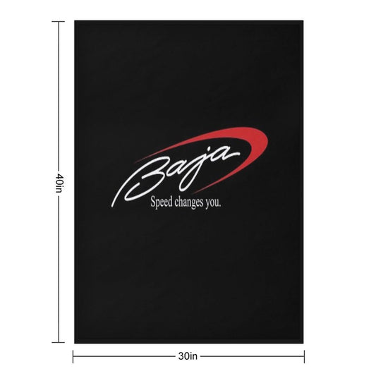 Baja Boats Logo Throw Blanket