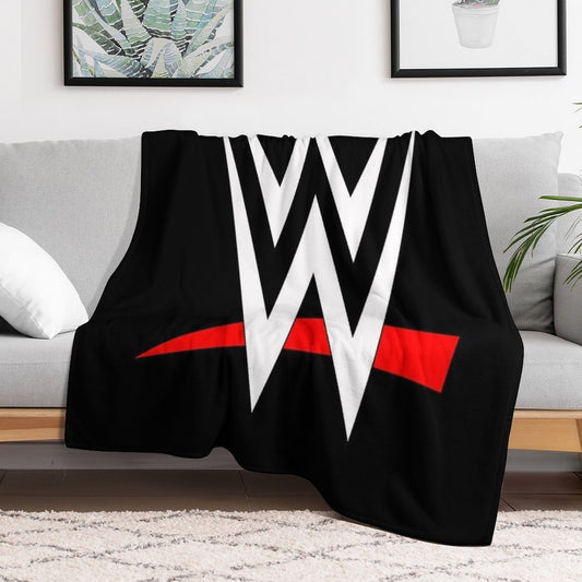 Let's Wrestler Throw Blanket