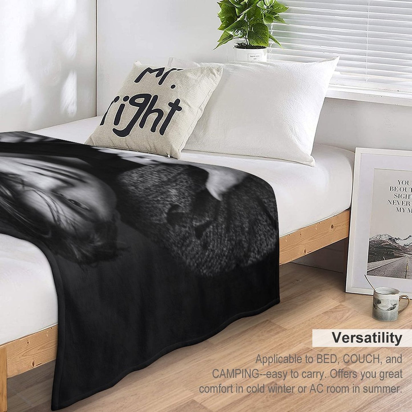 Kit Connor Throw Blanket