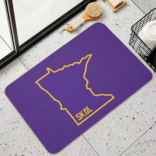 Skol MN Outline Bath Mat