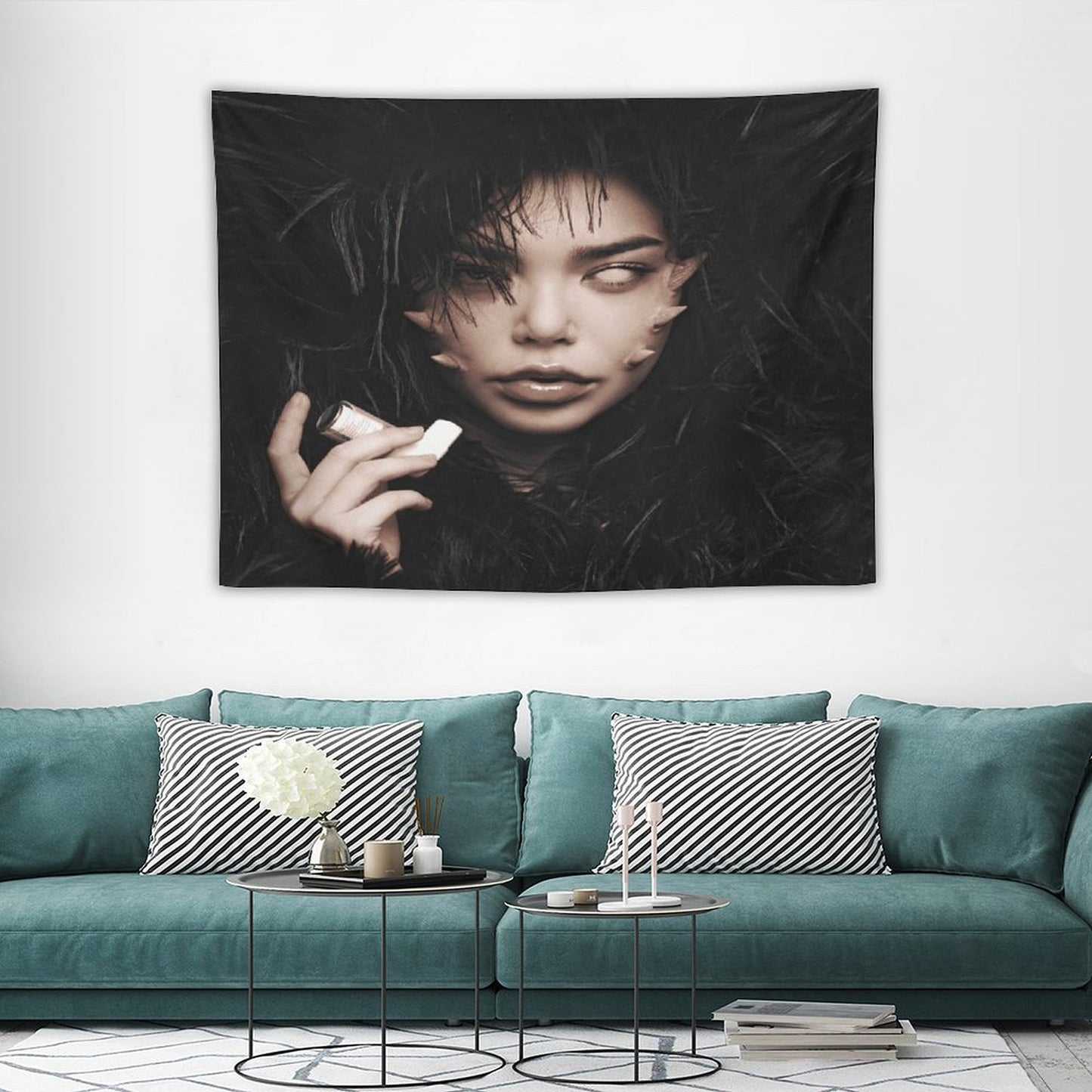 I LOVE A$THMA BOYS Tapestry