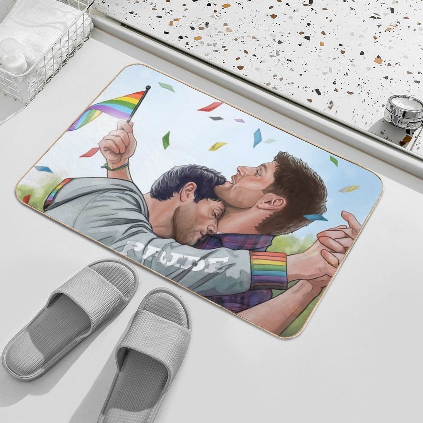 Pride 2021 Pet-Safe Bath Mat