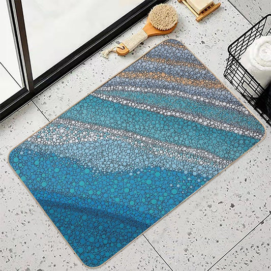 With The Tides Bath Mat