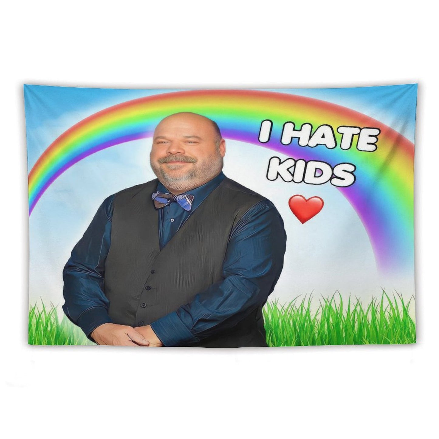Bertram Endearment - I Hat Kids Tapestry