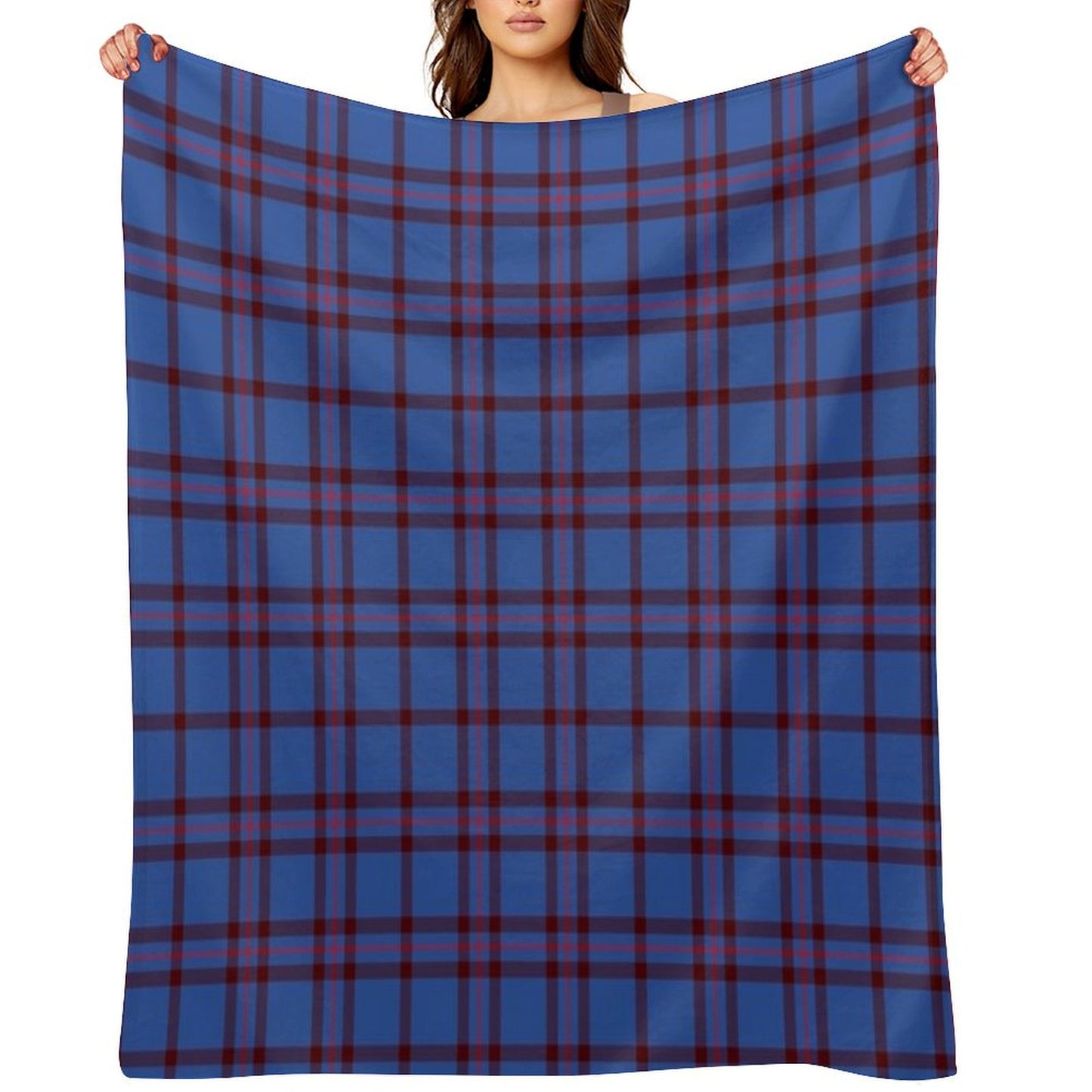 Clan Elliott Tartan Throw Blanket