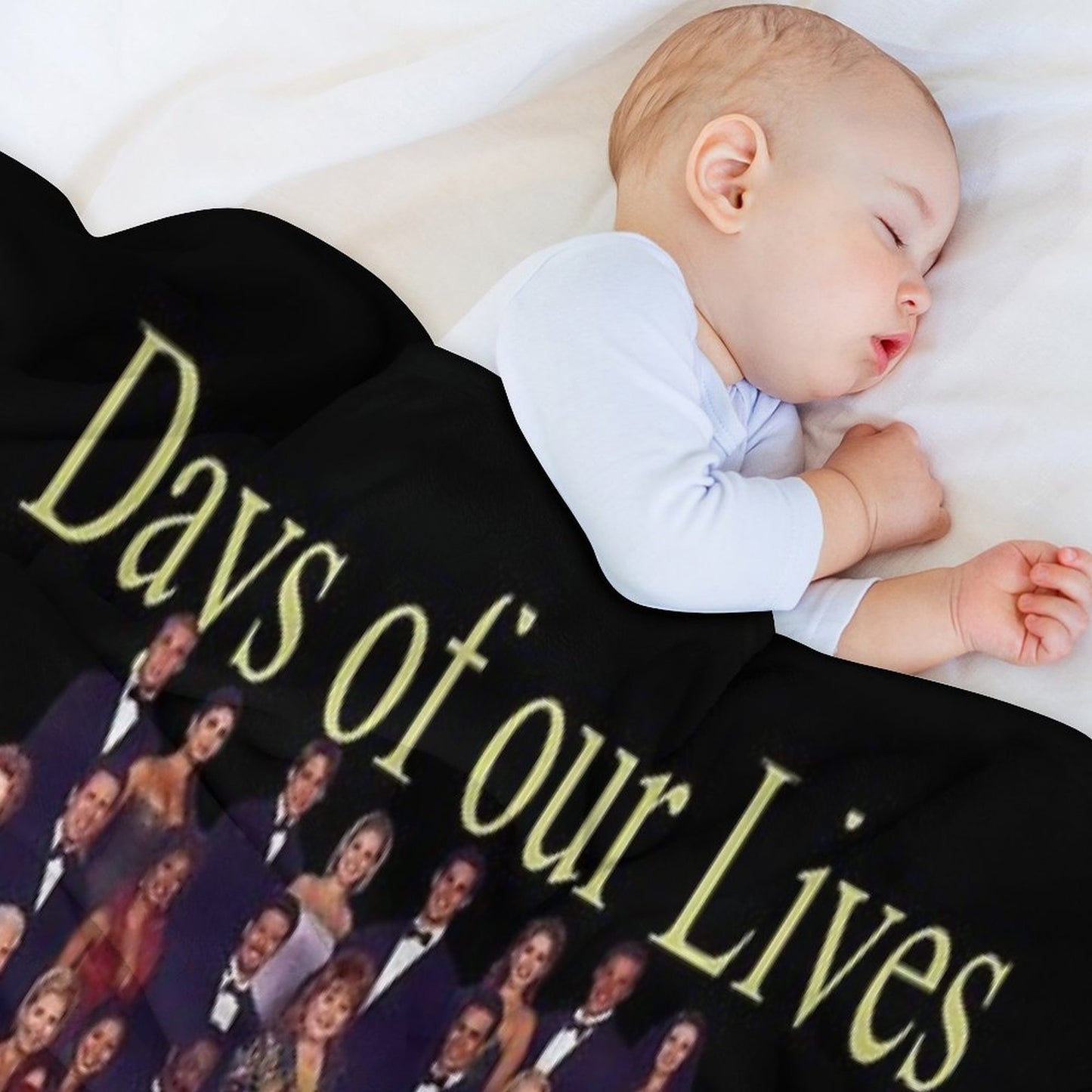 Days Of Our Lives 57Th Anniversary Throw Blanket