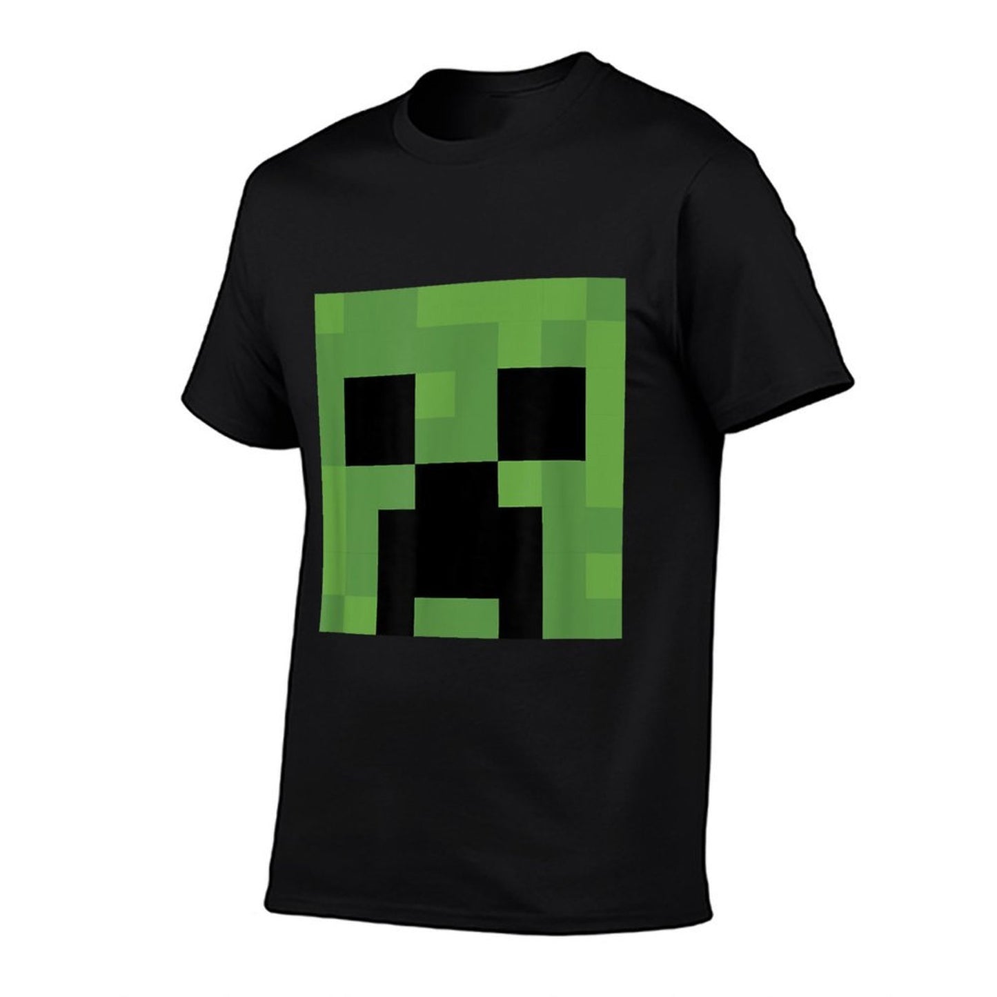 Minecraft Creeper Big Face Eco-friendly Material T-Shirt
