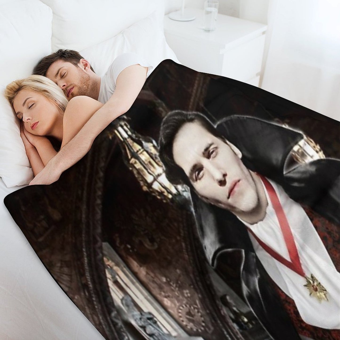 Vampire Jerma Alt. Throw Blanket