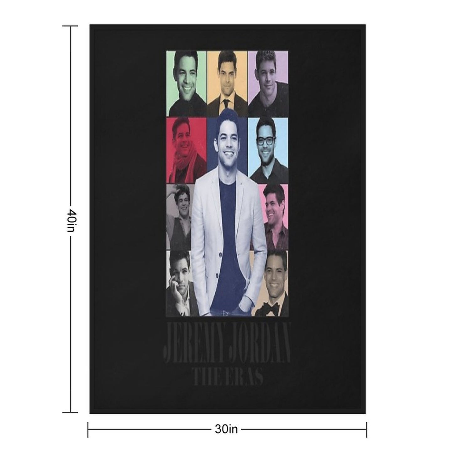 Jeremy Jordan Eras Throw Blanket