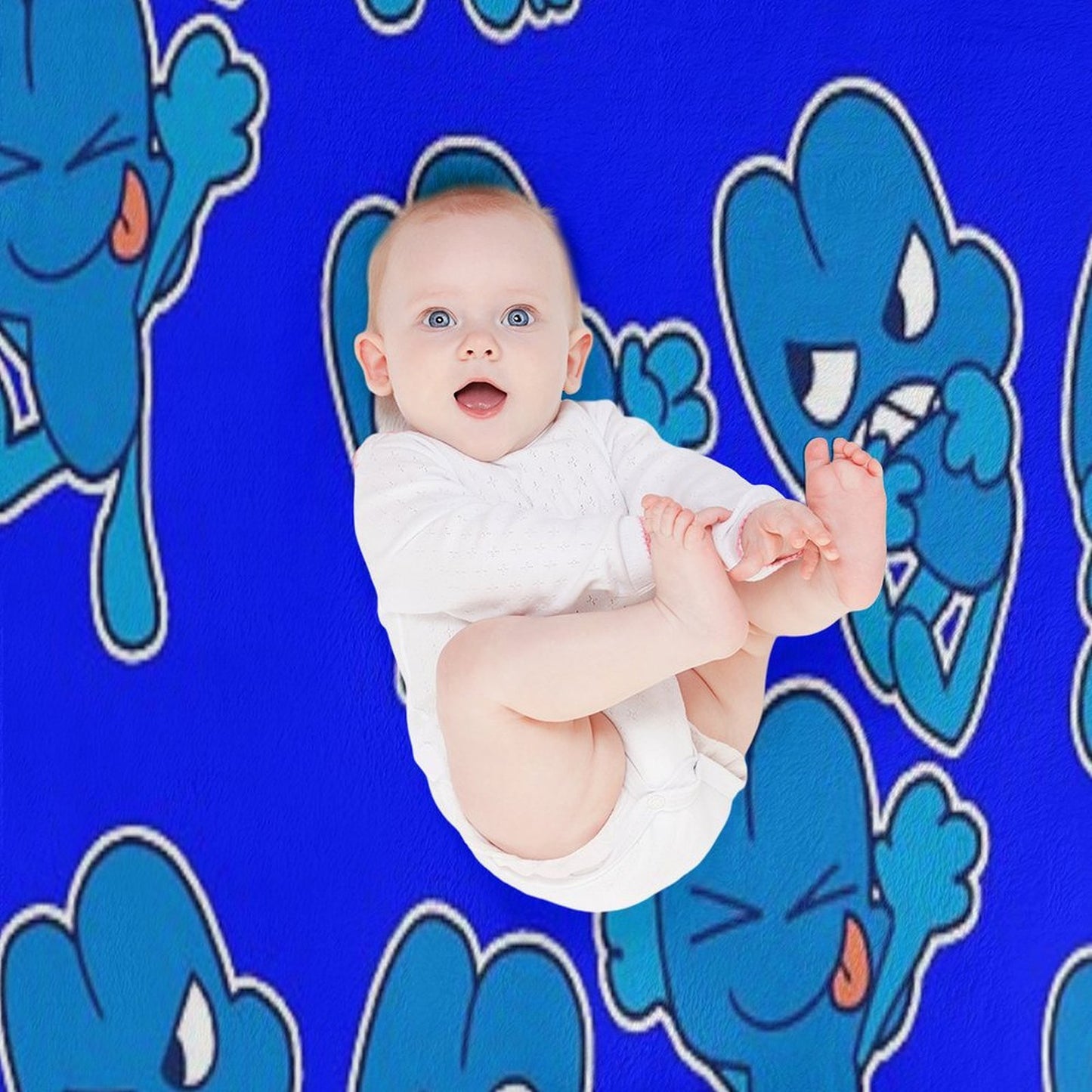Four BFB Throw Blanket