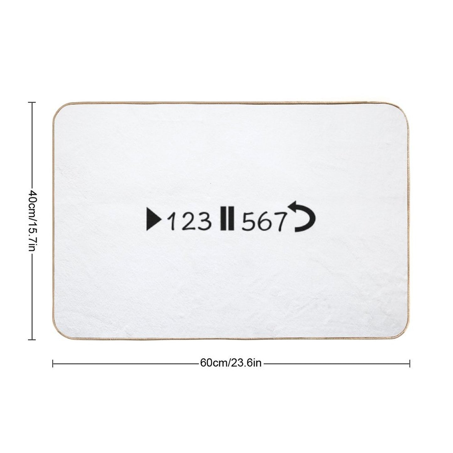 123567 Bath Mat