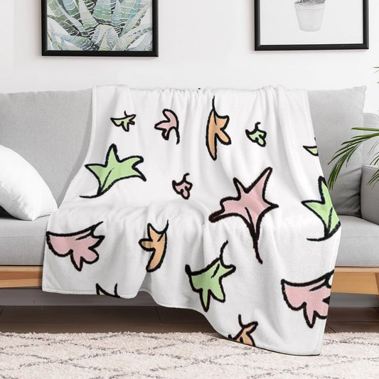 Hearstopper Netflix Leaves Throw Blanket