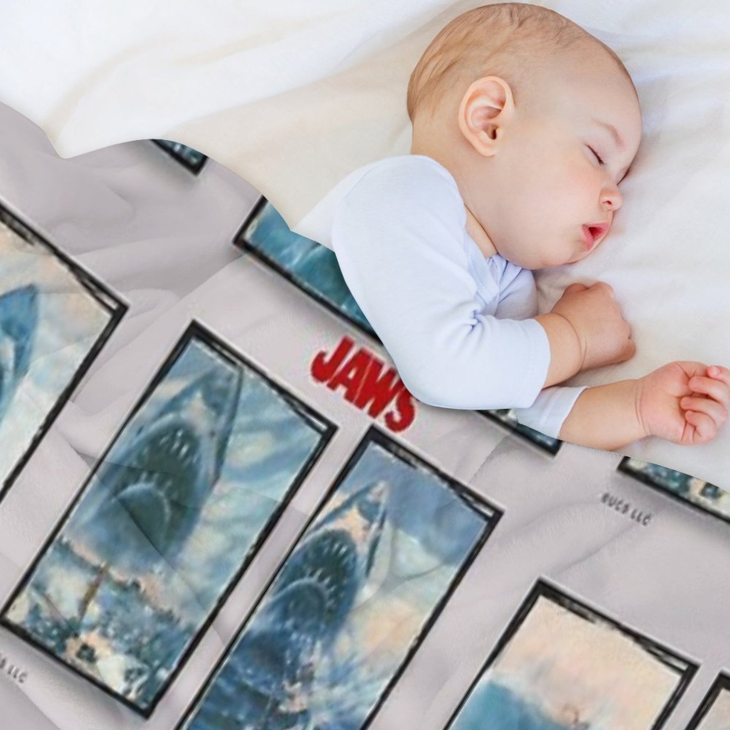 The Jaws Moments Throw Blanket